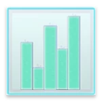 statistical analyzer android application logo